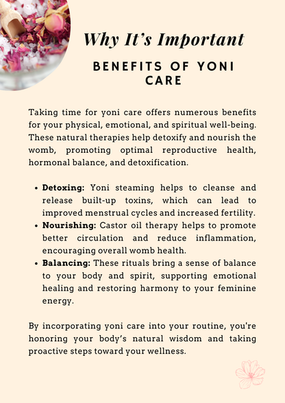 Yoni Care Set – Nourish, Cleanse & Restore